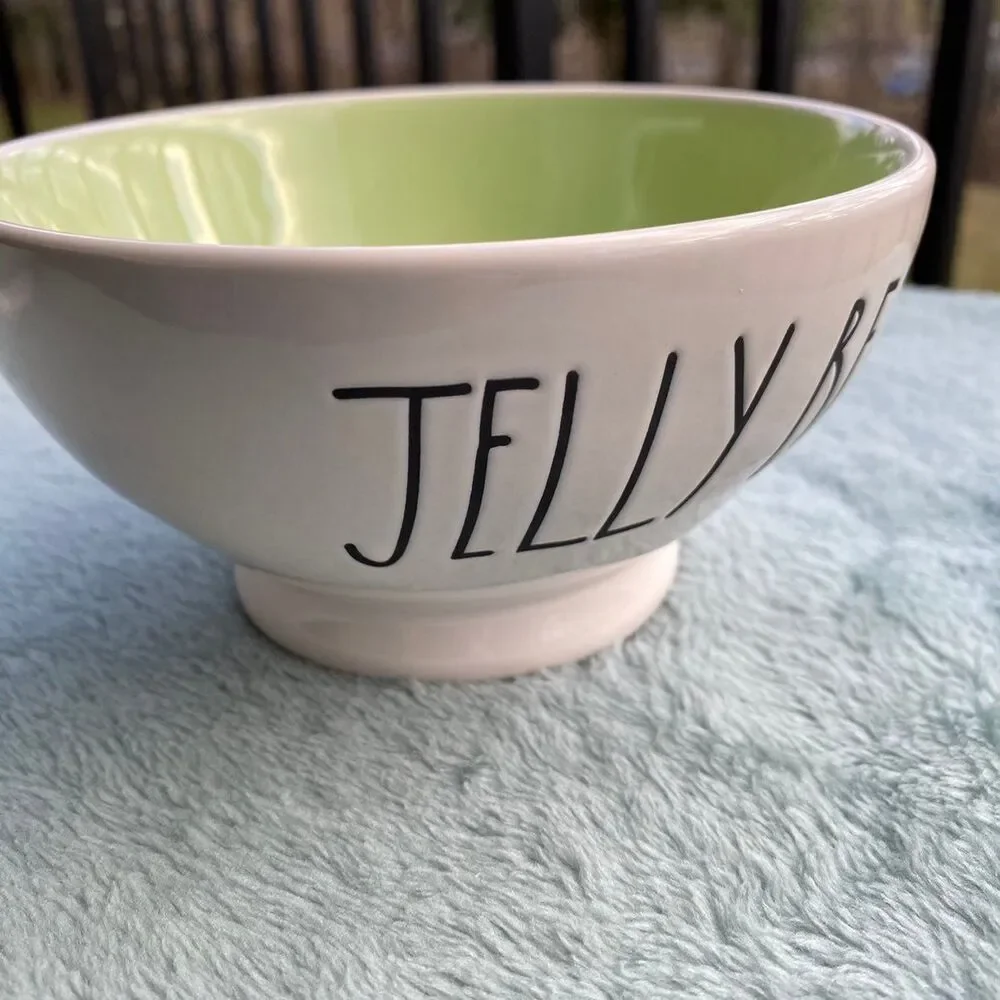 Rae Dunn Green Jelly Beans Bowl